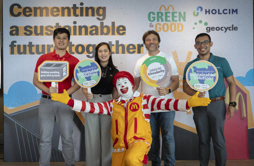 Holcim Philippines, McDonalds Philippines seal sustainability partnership